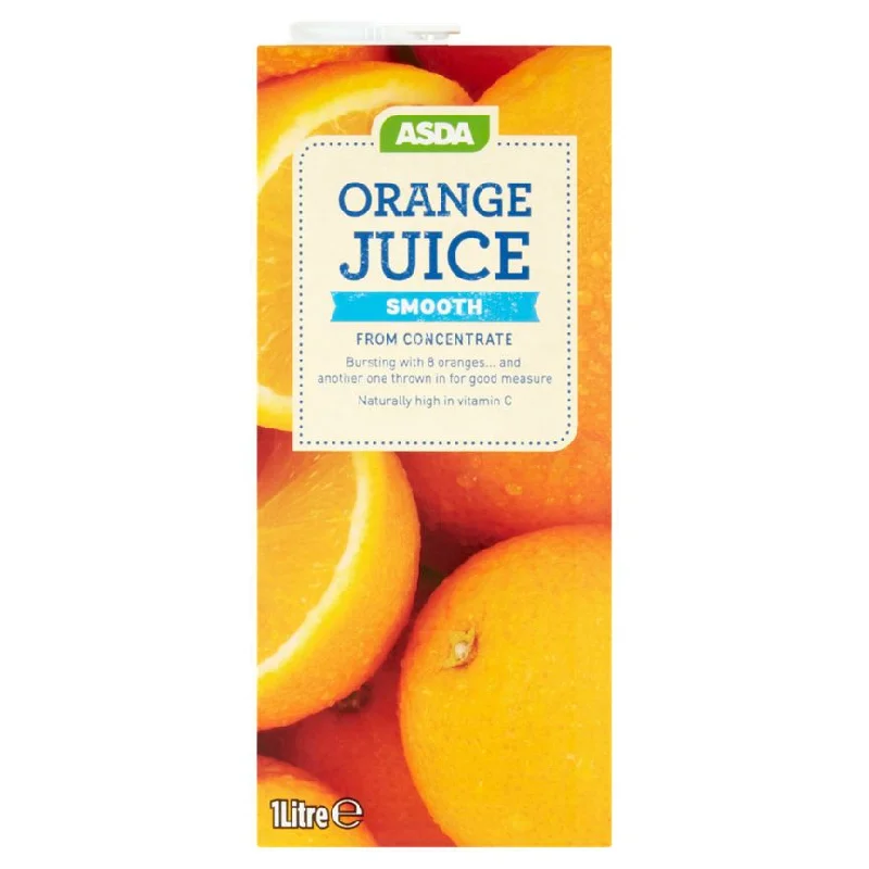 - Natural latex pet mattressASDA Orange Juice Smooth Carton