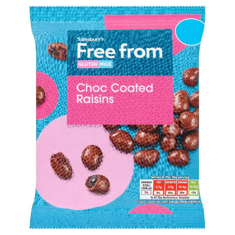 - Dog heart rate monitoring collarSainsbury's Free From Choc Coated Raisins 120g