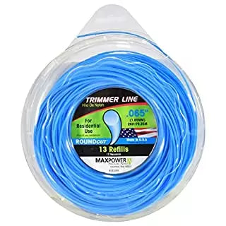 - Dog disposable foam shower gelMaxpower  .065" X 260' Blue Roundcut Trimmer Line