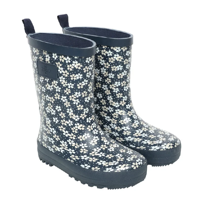 - Pet tear stain cleaning wipesRylee and Cru Blue Floral Rainboots