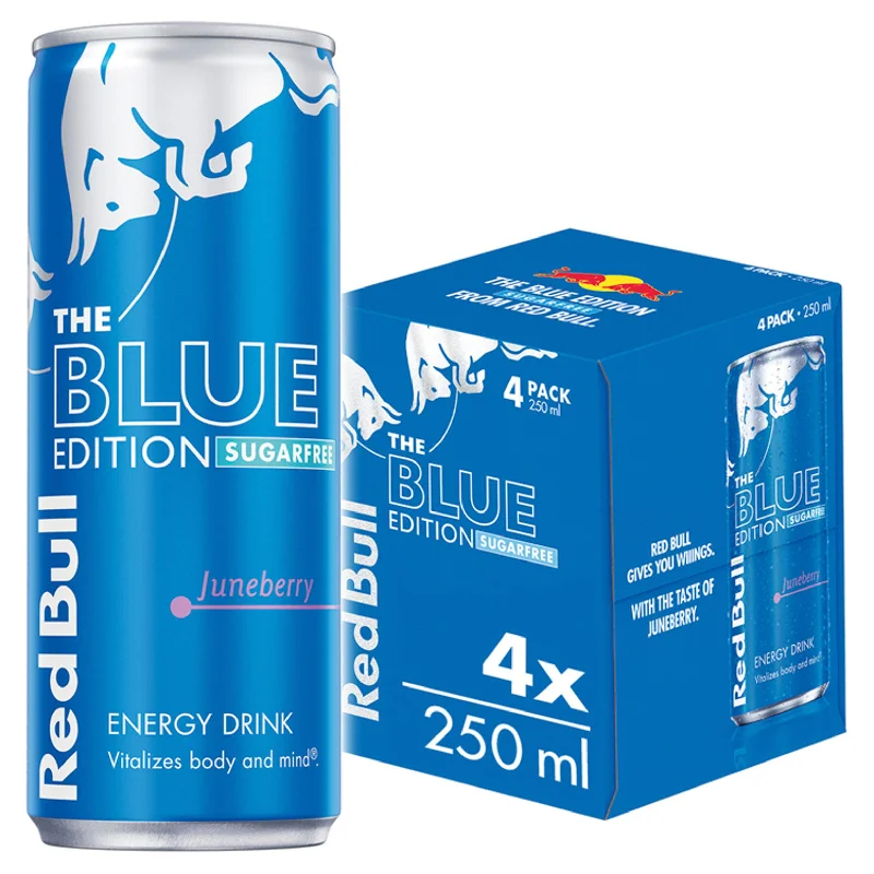 - Natural latex pet mattressRed Bull Energy Drink Sugar Free Blue Edition Juneberry 4x250ml