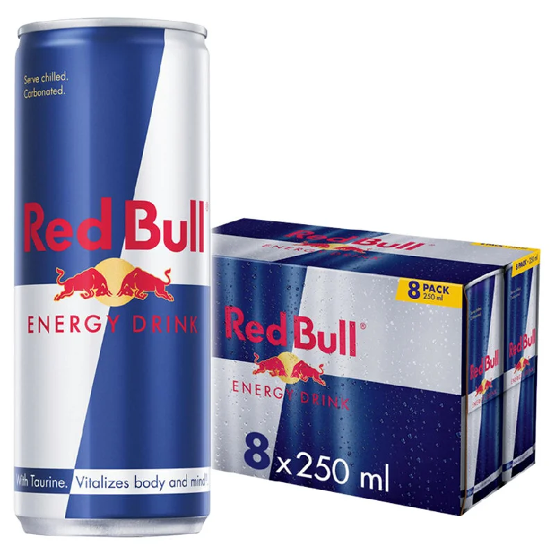 ---Red Bull Energy Drink Cans