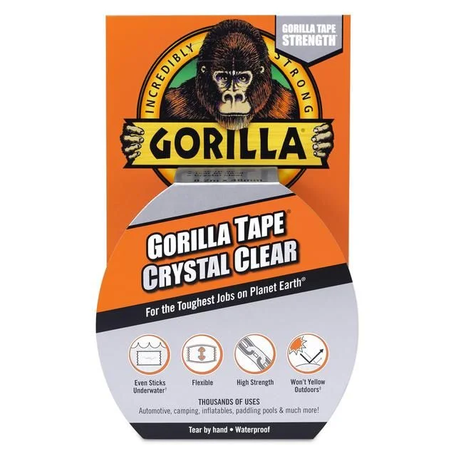 - Natural latex pet mattressGorilla Clear Repair Tape 8m