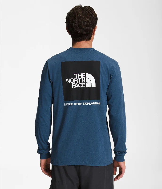 - Pet monitor with cameraMen's Long-Sleeve Box NSE Tee - Shady Blue/TNF Black