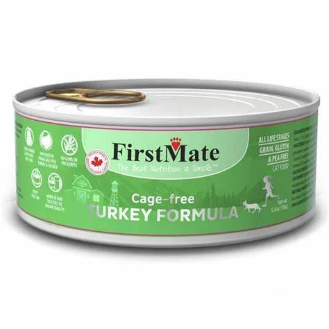    - Digestive care cat food  FirstMate Turkey Wet Cat Food