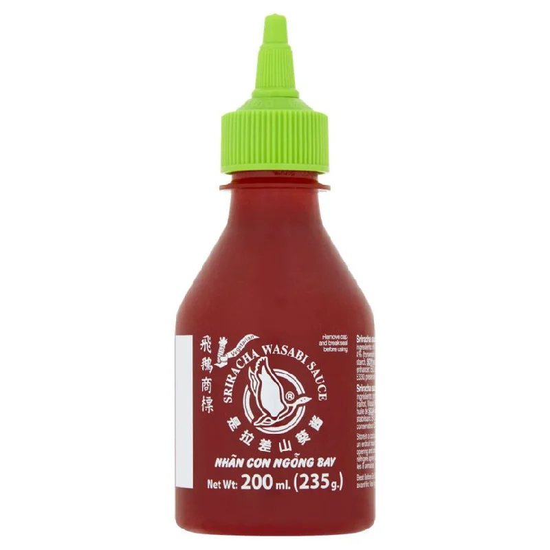 - Foldable and portable cat bagFlying Goose Sriracha Wasabi Sauce 200ml