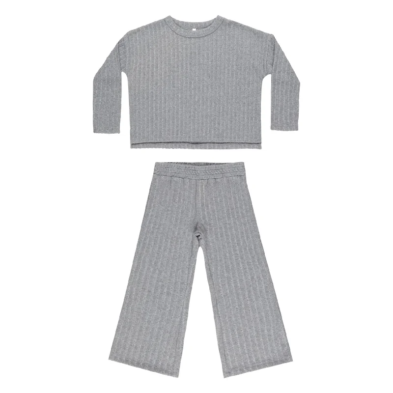  -Non-contact cat thermometerRylee and Cru Dusty Blue Cozy Rib Knit Set