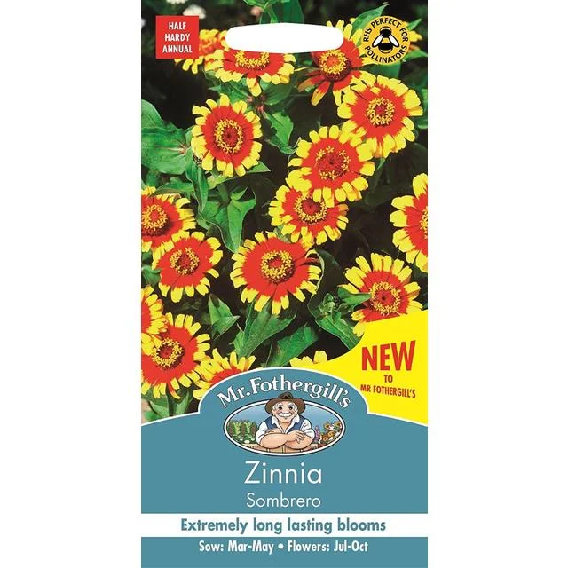 - Natural latex pet mattressMr Fothergills Seed Zinnia Sombrero