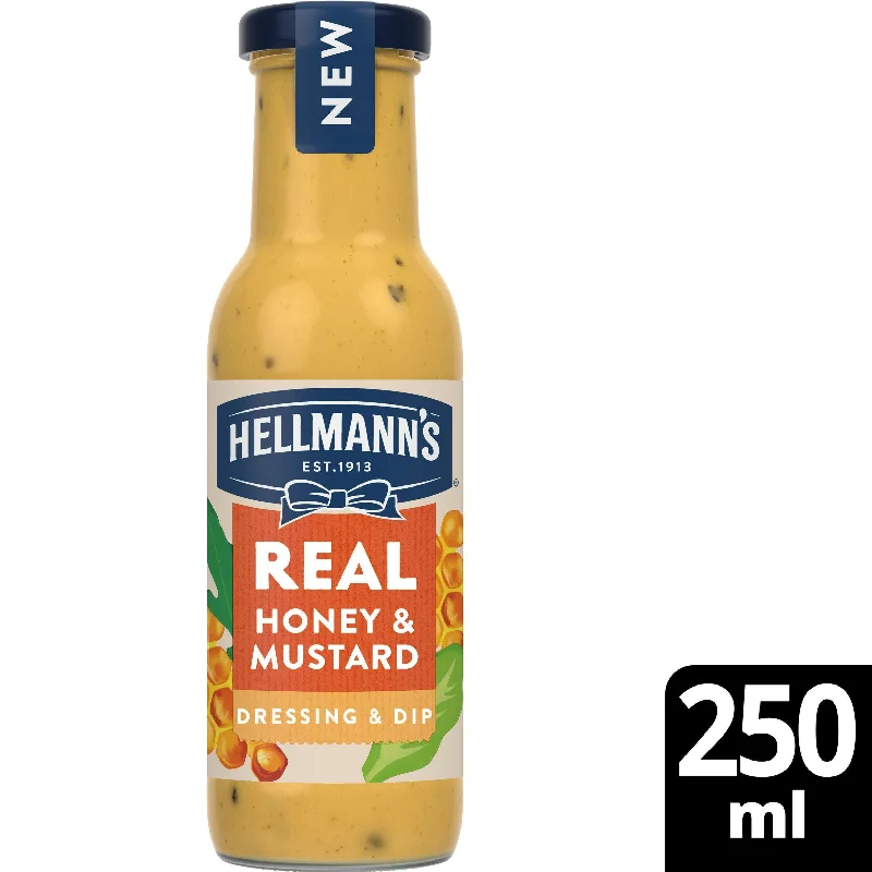 Pet ProductsHellmann's Real Honey & Mustard Salad Dressing & Dip 250ml