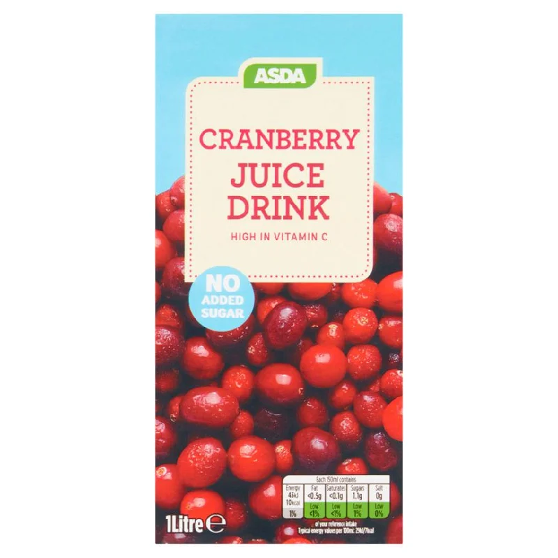 - Pet monitor with cameraASDA No Added Sugar Cranberry Juice Drink