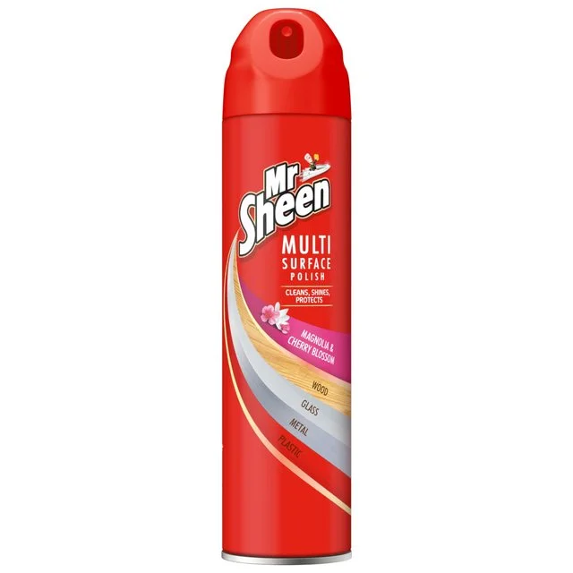 - Organic cotton dog bibsMr Sheen Multi Surface Polish Cherry   250ml