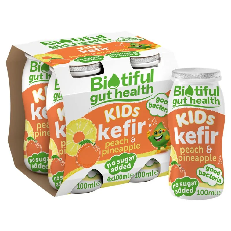 - Custom pet birthday cakeBiotiful Gut Health Kids Kefir Peach & Pineapple 4 x 100ml