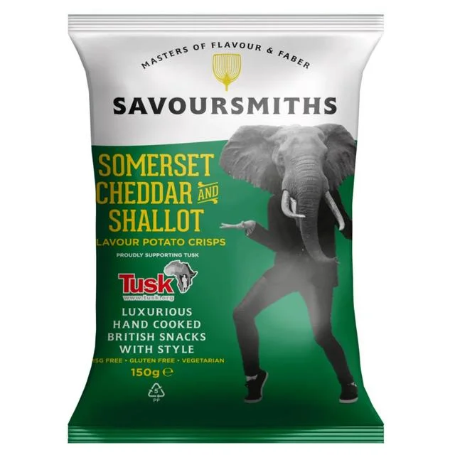 - Pet tear stain cleaning wipesSavoursmiths Somerset Cheddar & Shallot Luxury Crisps   150g