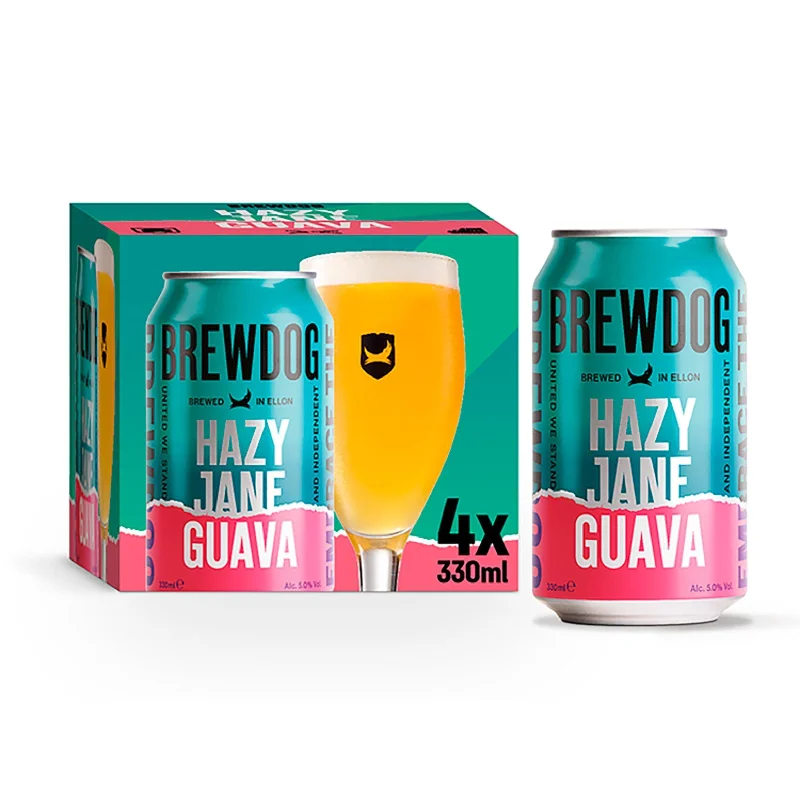 - Winter dog thick down jacketBrewDog Hazy Jane Guava New England IPA 4x330ml