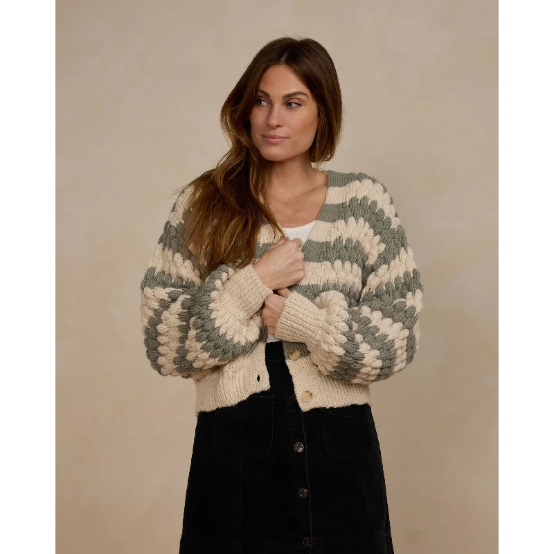  -Anti-scratch sofa protective coverRylee and Cru Laurel Stripe Boxy Crop Women Cardigan