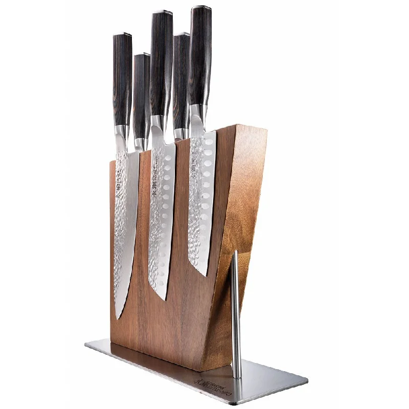 - Solid wood cat climbing frame customizedBaccarat Damashiro EMPEROR Nanashi Knife Block 6 Piece