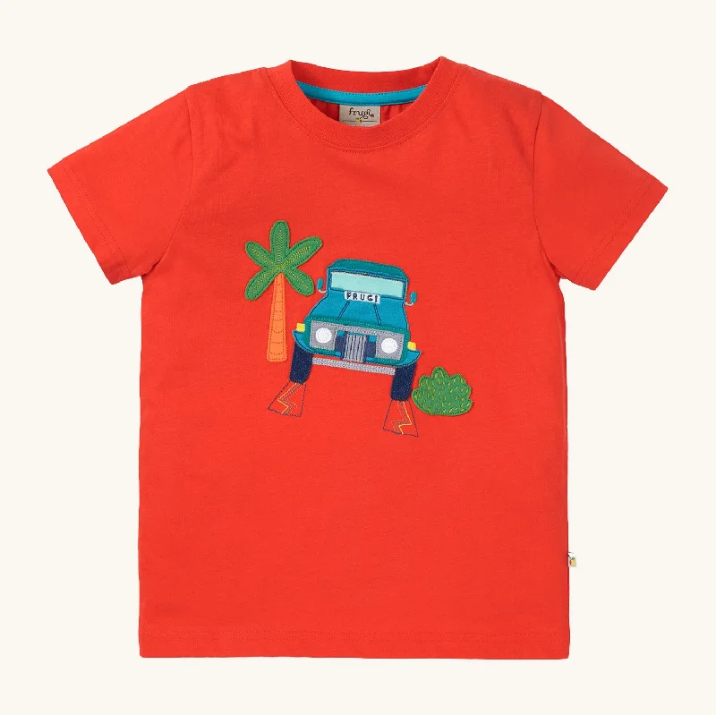 - Pet smart GPS locatorFrugi Organic Avery Applique T-Shirt - Orangutan / Vehicle