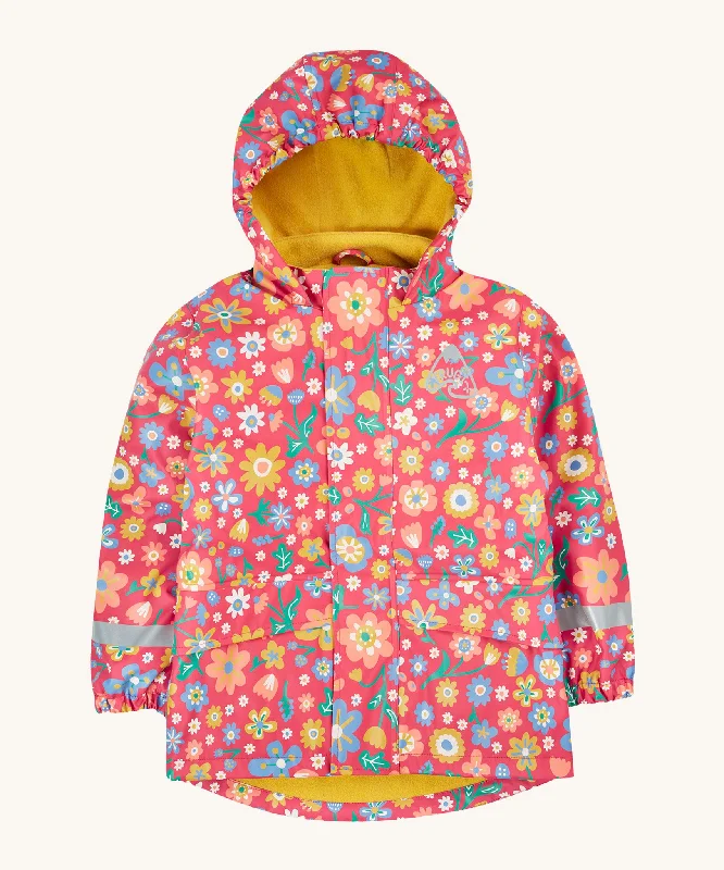 - Car dog seat beltFrugi Puddle Buster Coat - Smell The Flowers