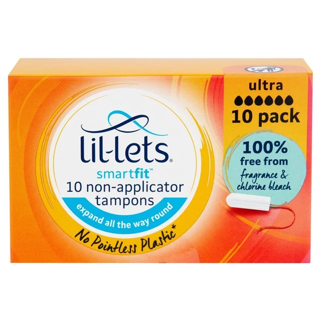 - Pet vitamin complex nutrition tabletsLil-Lets Smartfit Non-Applicator Tampons Ultra 10 per pack