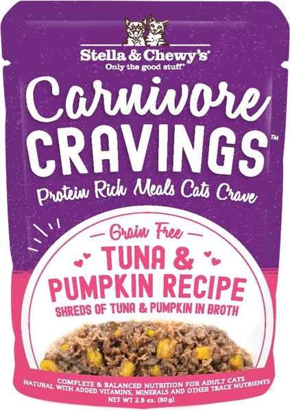    - Where to buy imported cat food  Stella & Chewy Carnivore Craving Tuna & Pumpkin Wet Cat Food