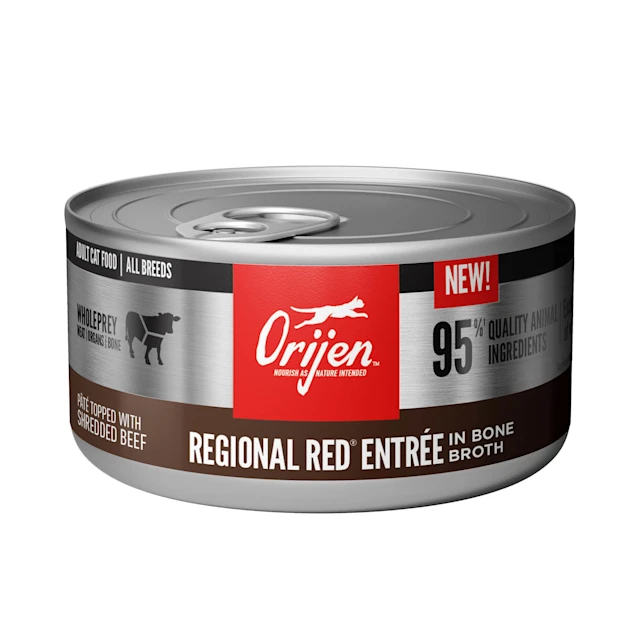 3. **Ingredient-Related**  Orijen Region Red In Bone Broth Wet Cat Food