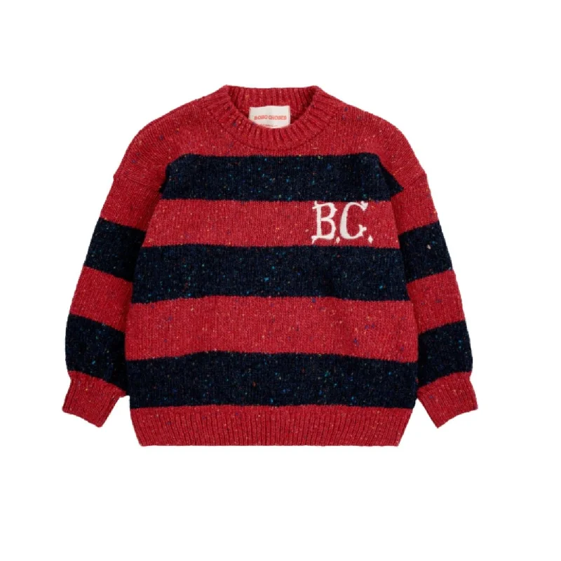 - Pet monitor with cameraBobo Choses Red B.C Vintage Stripes Sweater