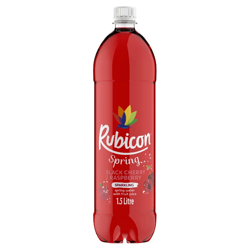 Pet ProductsRubicon Spring Black Cherry Raspberry Flavoured Sparkling Spring Water 1.5L