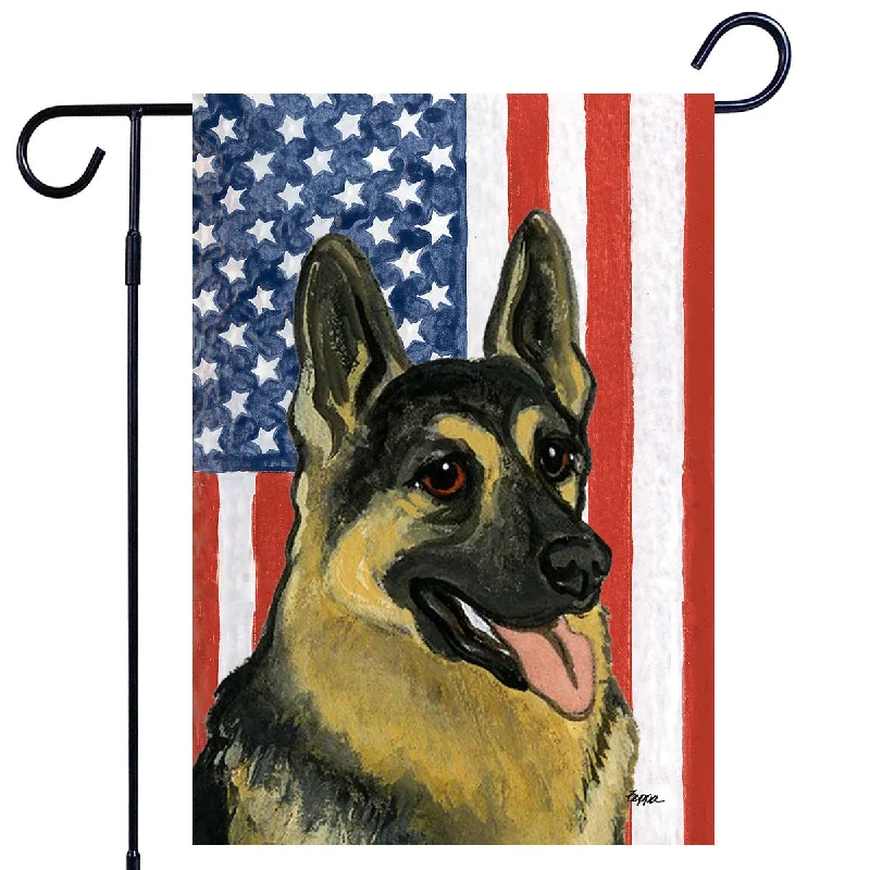 - Cat hair ball removal and hair removal creamGerman Shepherd Dog Americana Garden Flag