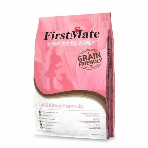    - Natural ingredient cat food  FirstMate Cat & Kitten Fornula Dry Cat Food