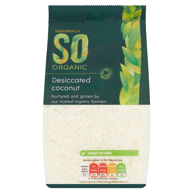 - Winter dog thick down jacketSainsbury's Desiccated Coconut, SO Organic 200g