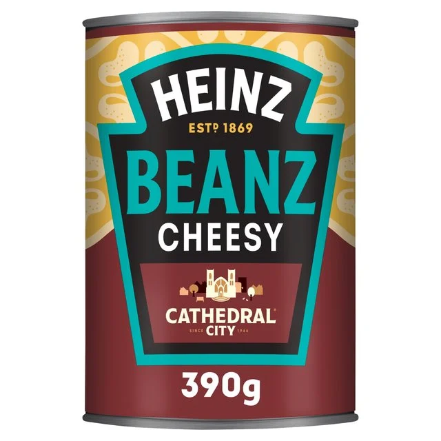 - Teething and chewing toys for puppiesHeinz Cathedral City Cheesy Baked Beans   390g