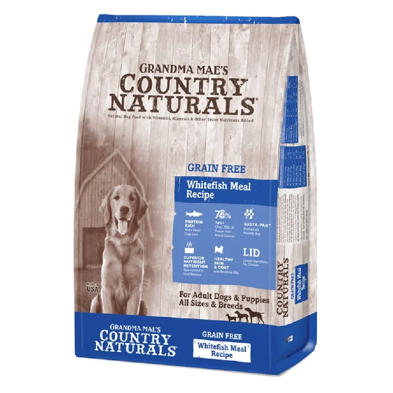 - Dog food online shopping recommendationCountry Naturals 無穀物三文魚白鮭魚全犬種 狗乾糧 23lb