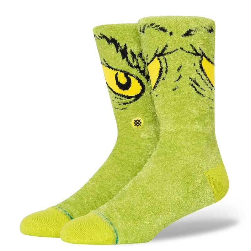 - Pet tear stain cleaning wipesThe Grinch X Stance Da Da DaGrinch Cozy Poly Crew Sock