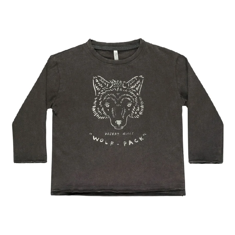 - Deodorizing cat litter tofu litterRylee and Cru Wolf Pack Raw Edge Long Sleeve Tee