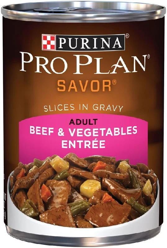 - Car dog seat beltPurina Pro Plan Savor Adult Beef & Vegetables Slices in Gravy Canned Dog Food