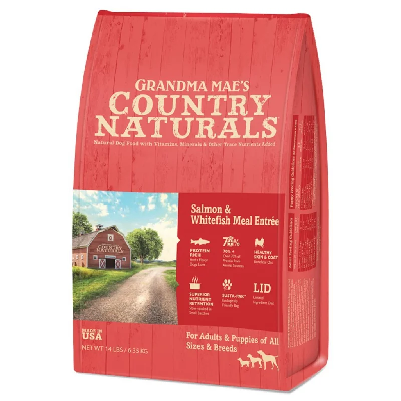 - Dog food nutritional analysisCountry Naturals 三文魚白鮭魚全犬種 狗乾糧 25lb