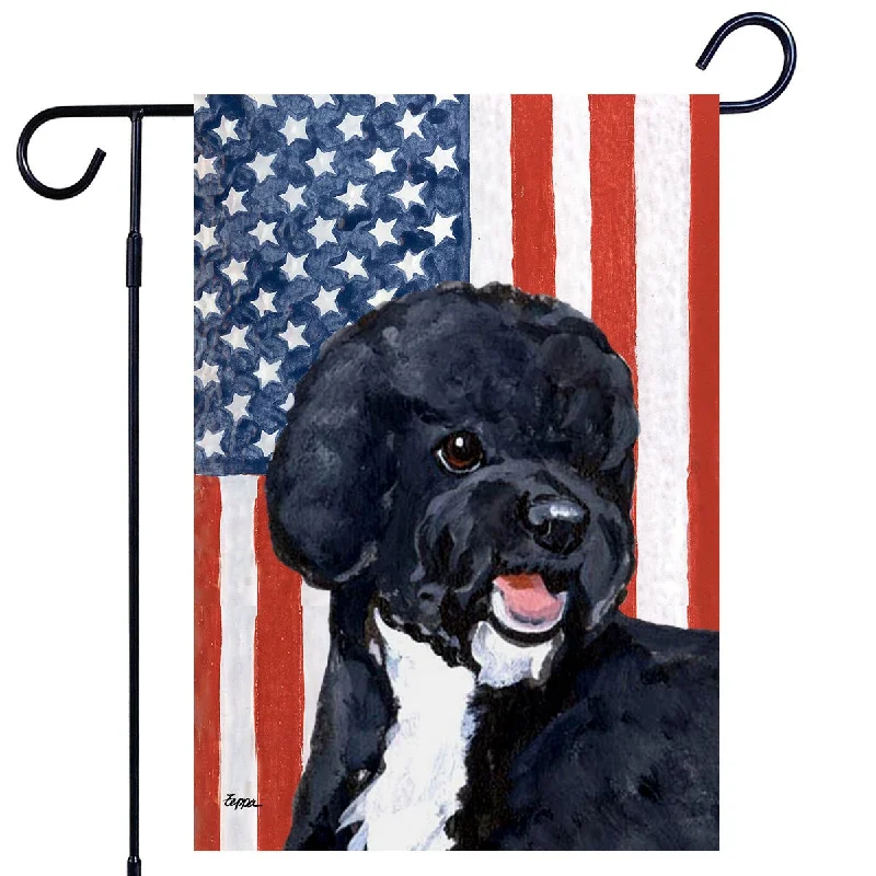 - Dog anti-slip matPortuguese Water Dog  Americana Garden Flag