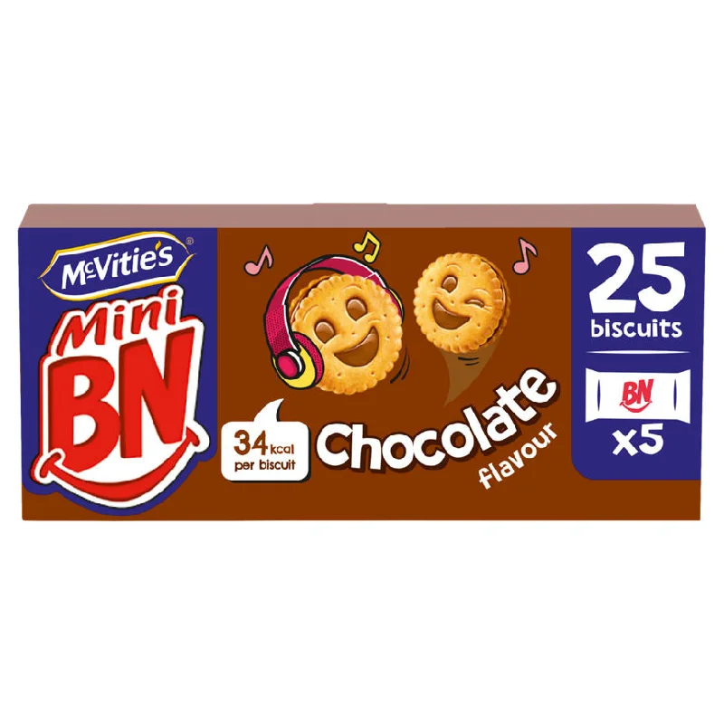 Pet ProductsMcVitie's Mini BN Chocolate Flavour Biscuits Multipack 5 x 35g, 285g