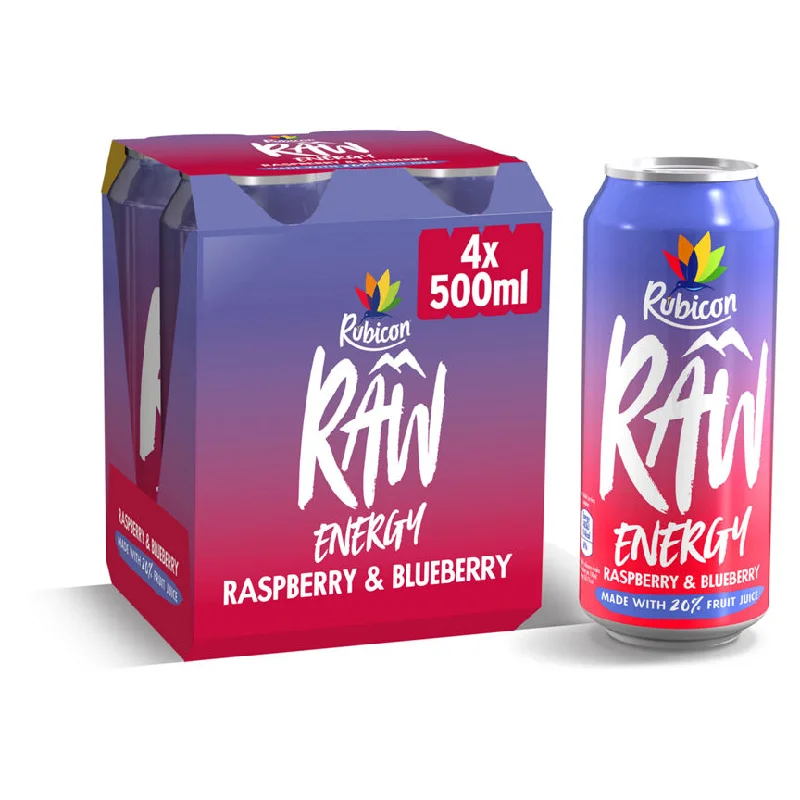  -Anti-scratch scratching board AND cat bed in oneRubicon RAW Energy Drink Raspberry & Blueberry