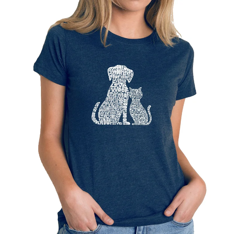 - Pet vitamin complex nutrition tabletsDogs and Cats  - Women's Premium Blend Word Art T-Shirt