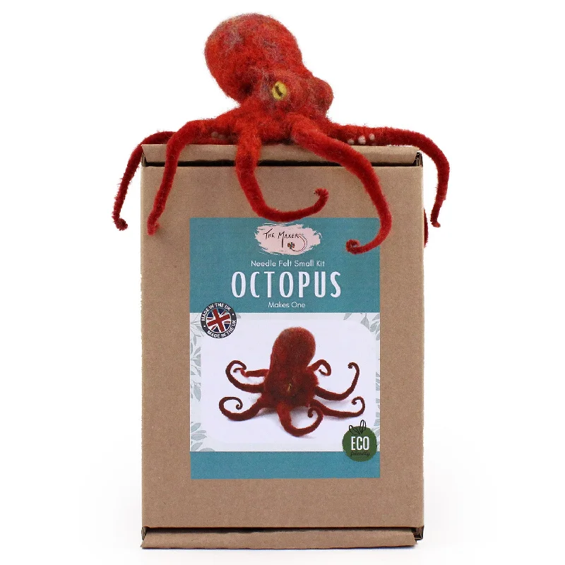 - Deodorizing cat litter tofu litterThe Makerss - Small Octopus Needle Felt Kit