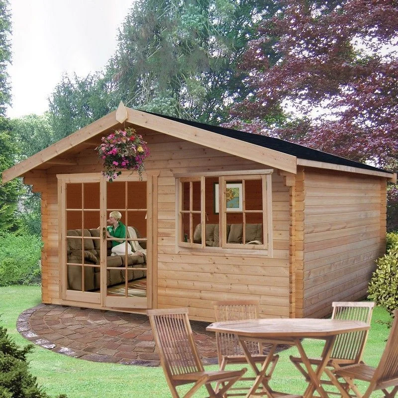 - Cat stress soothing sprayShire Abbeyford 11' 9" x 15' 8" Apex Log Cabin - Premium 34mm Cladding Tongue & Groove