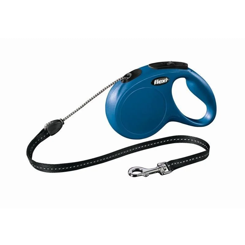 preventing the nails from growing too long and causing discomfort or damage to the pet.5. **Dog toy sound ball**Flexi New Classic M Cord 5m Blue