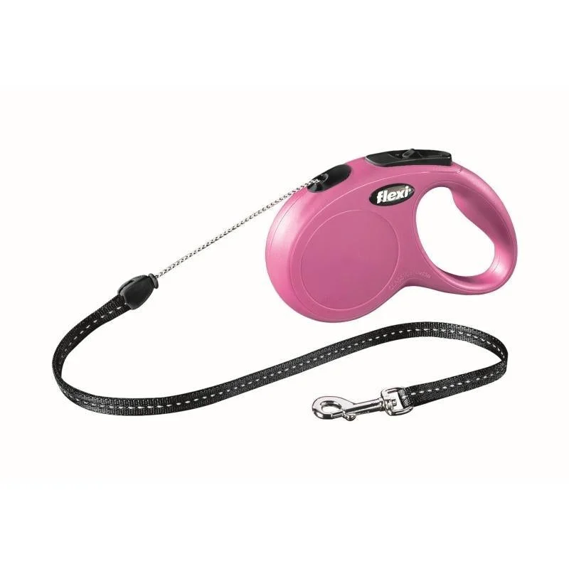 Pet conditioner: used to care for pet hair,3. **Pet food bowl is anti-slip design**Flexi New Classic S Cord 5m Pink