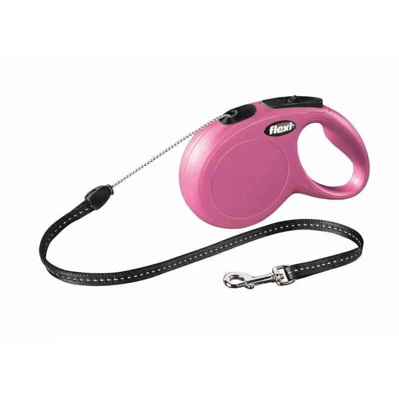 Pet grooming and cleaning products:### General pet accessoriesFlexi New Classic S Cord 8m Pink